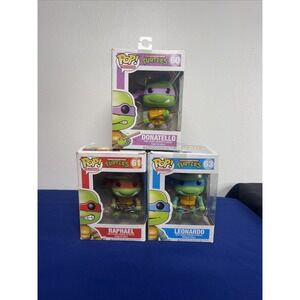 funko pop teenage mutant ninja turtles lot